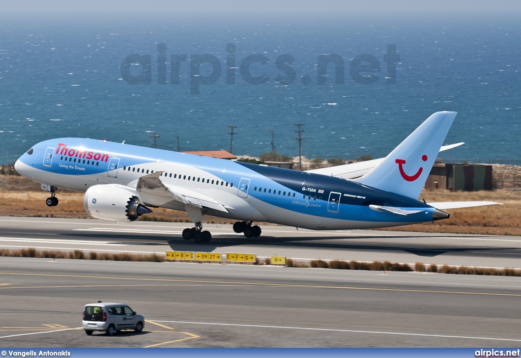 G-TUIA, Boeing 787-8 Dreamliner, Thomson Airways