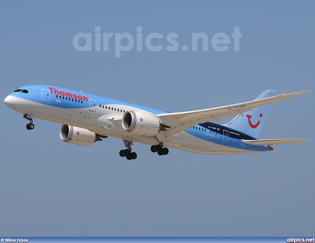 G-TUIB, Boeing 787-8 Dreamliner, Thomson Airways