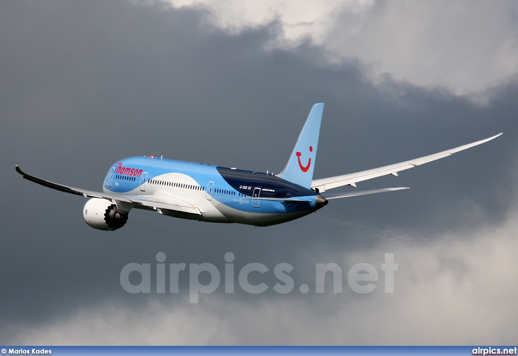 G-TUIB, Boeing 787-8 Dreamliner, Thomson Airways