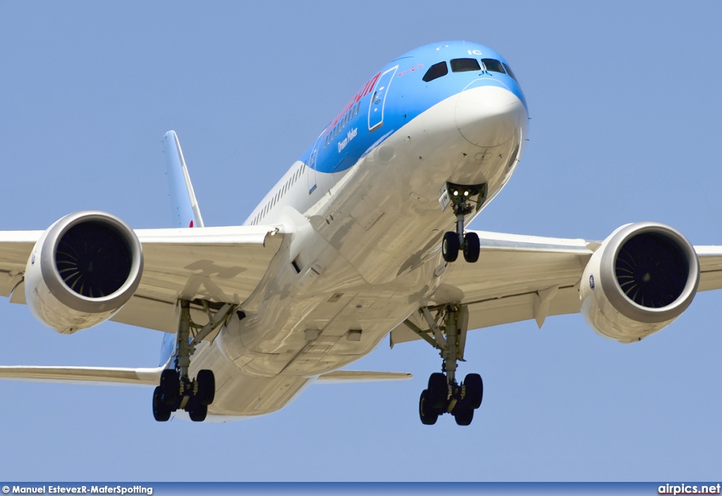 G-TUIC, Boeing 787-8 Dreamliner, Thomson Airways