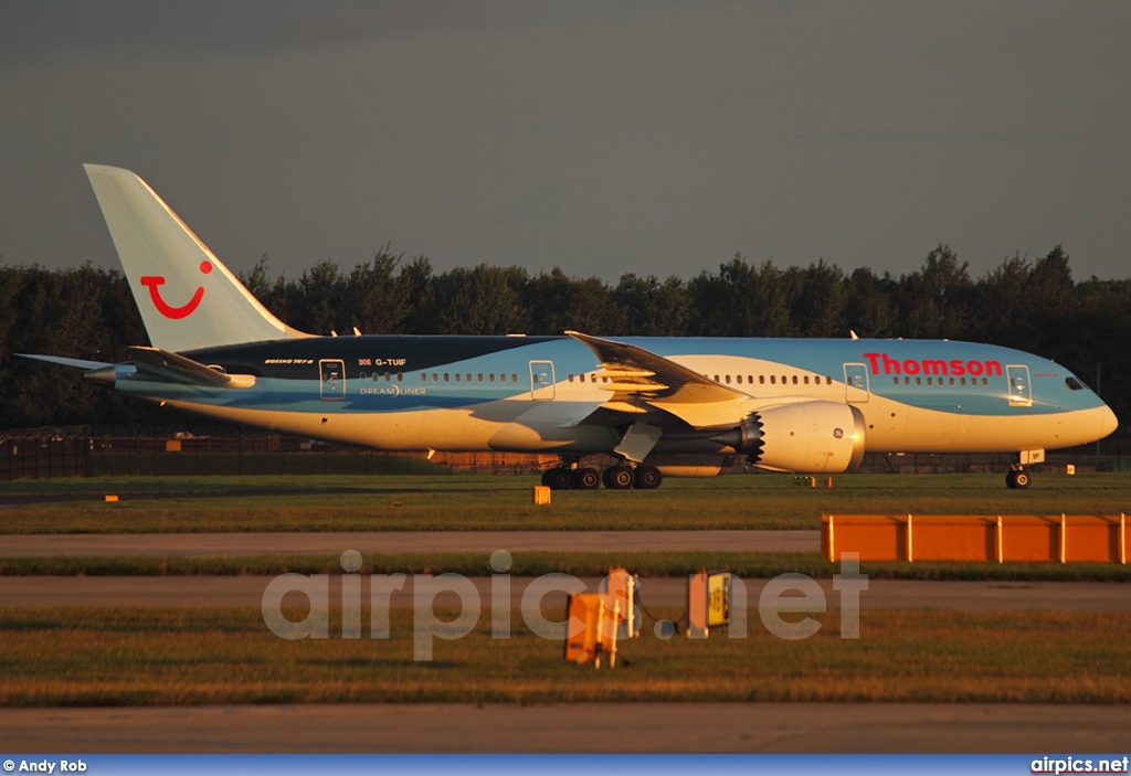 G-TUIF, Boeing 787-8 Dreamliner, Thomson Airways