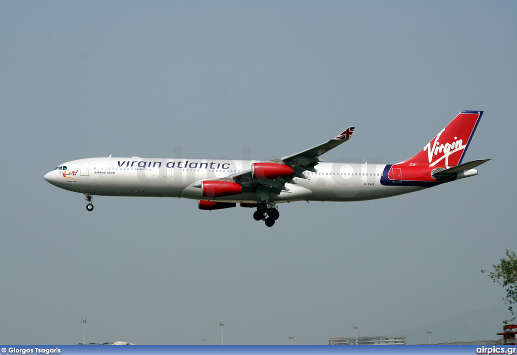 G-VAIR, Airbus A340-300, Virgin Atlantic