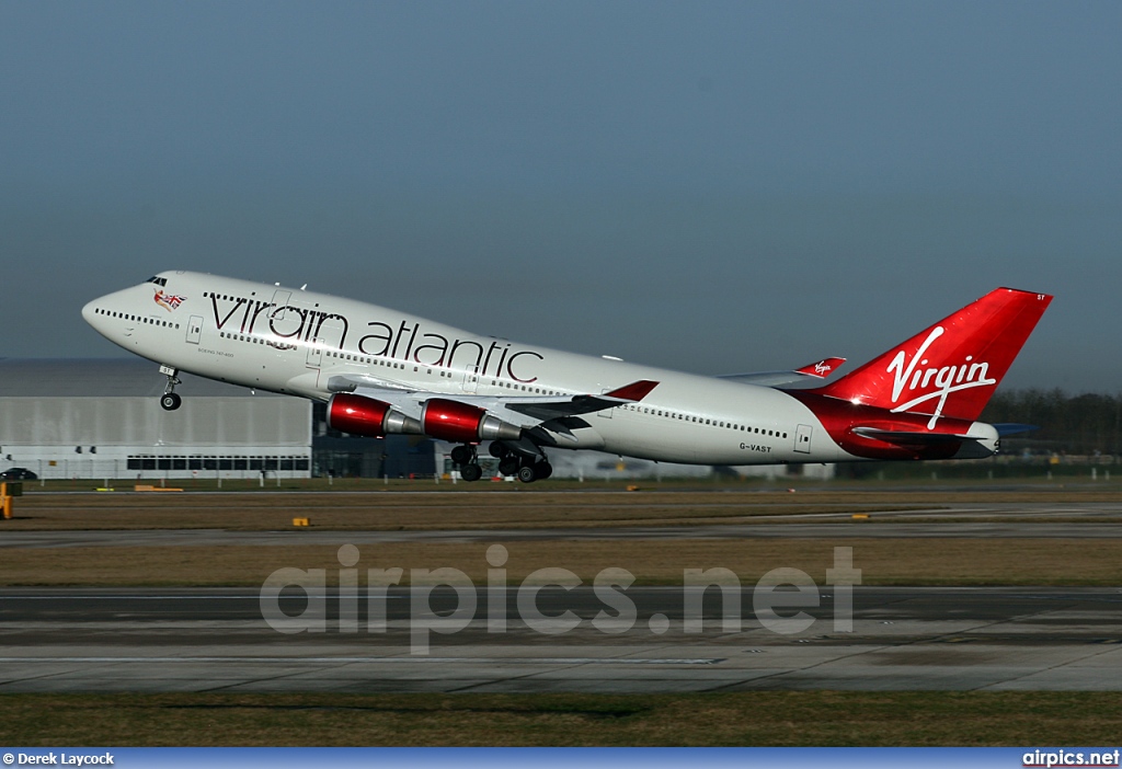 G-VAST, Boeing 747-400, Virgin Atlantic