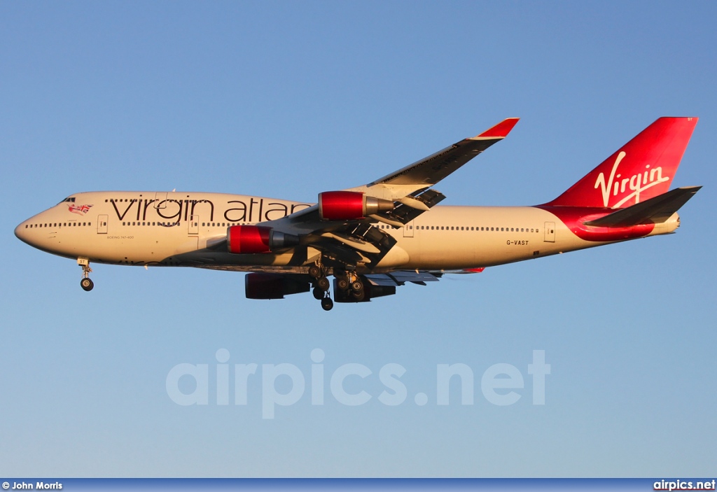 G-VAST, Boeing 747-400, Virgin Atlantic