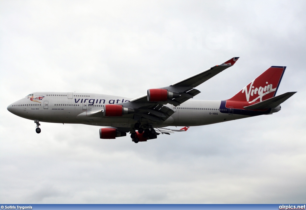 G-VBIG, Boeing 747-400, Virgin Atlantic