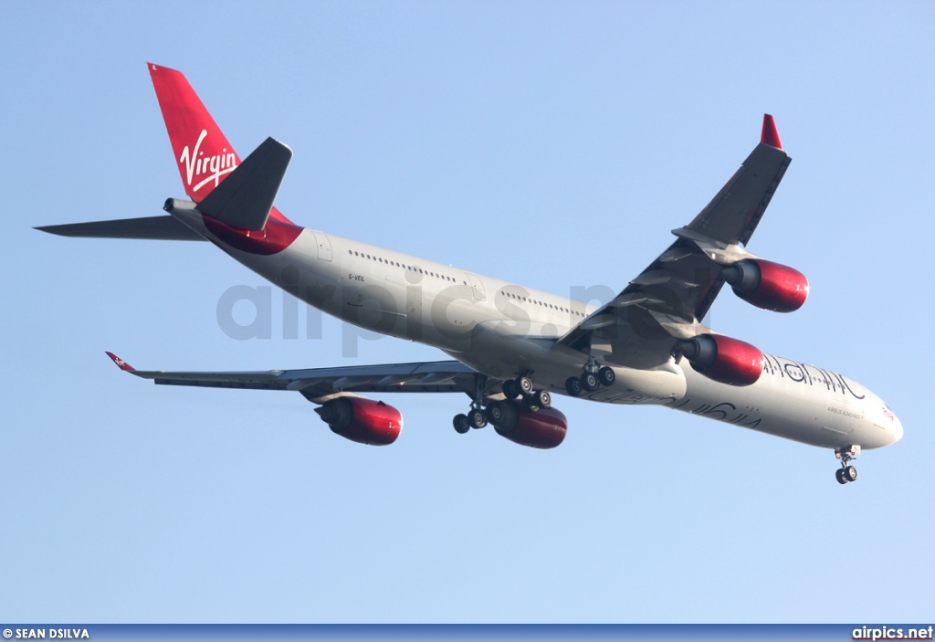 G-VEIL, Airbus A340-600, Virgin Atlantic