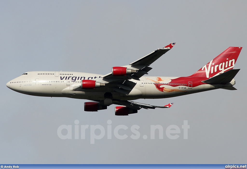 G-VFAB, Boeing 747-400, Virgin Atlantic