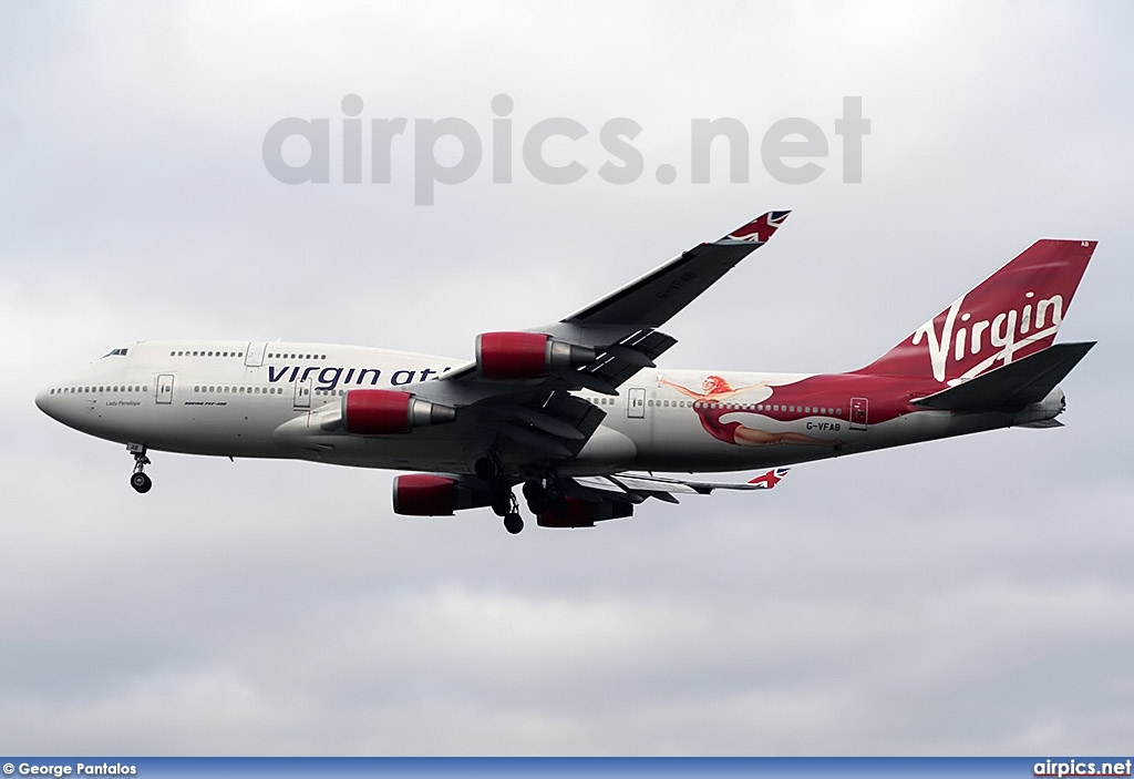 G-VFAB, Boeing 747-400, Virgin Atlantic