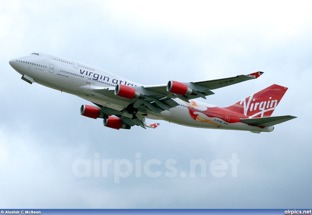 G-VFAB, Boeing 747-400, Virgin Atlantic