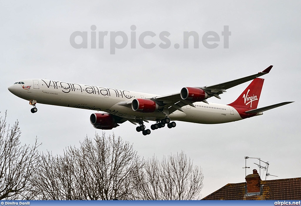 G-VGAS, Airbus A340-600, Virgin Atlantic