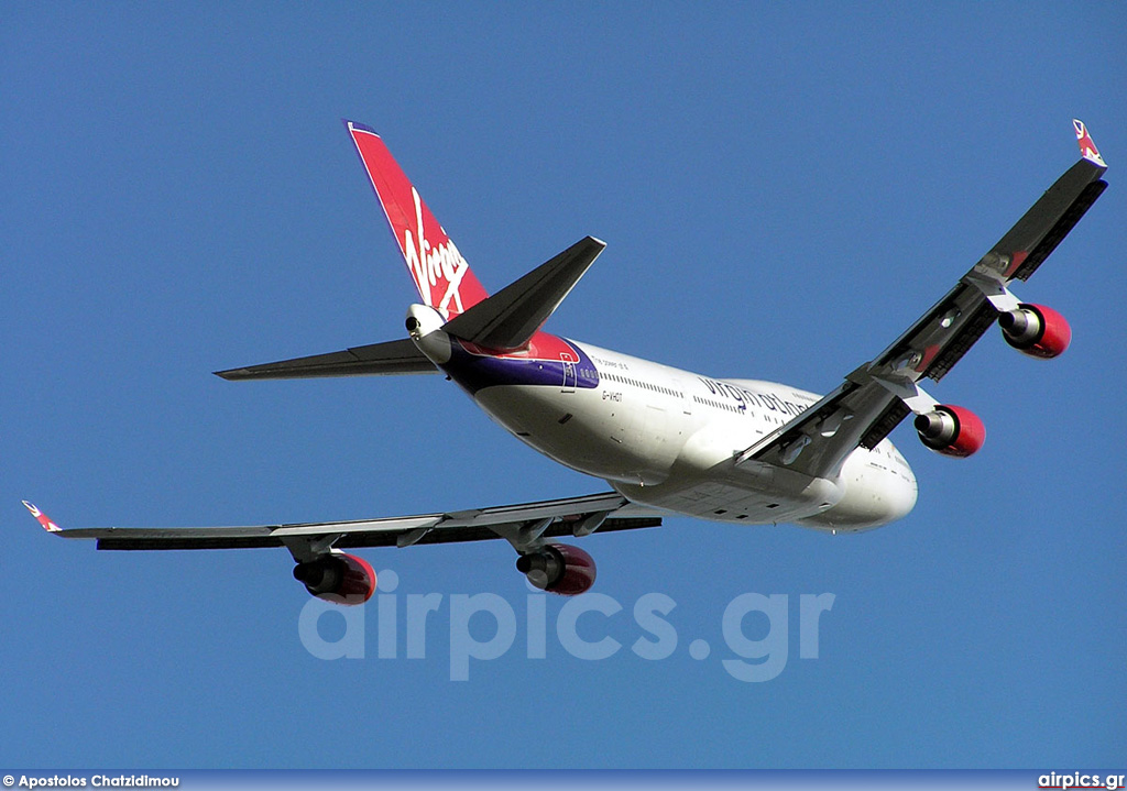 G-VHOT, Boeing 747-400, Virgin Atlantic