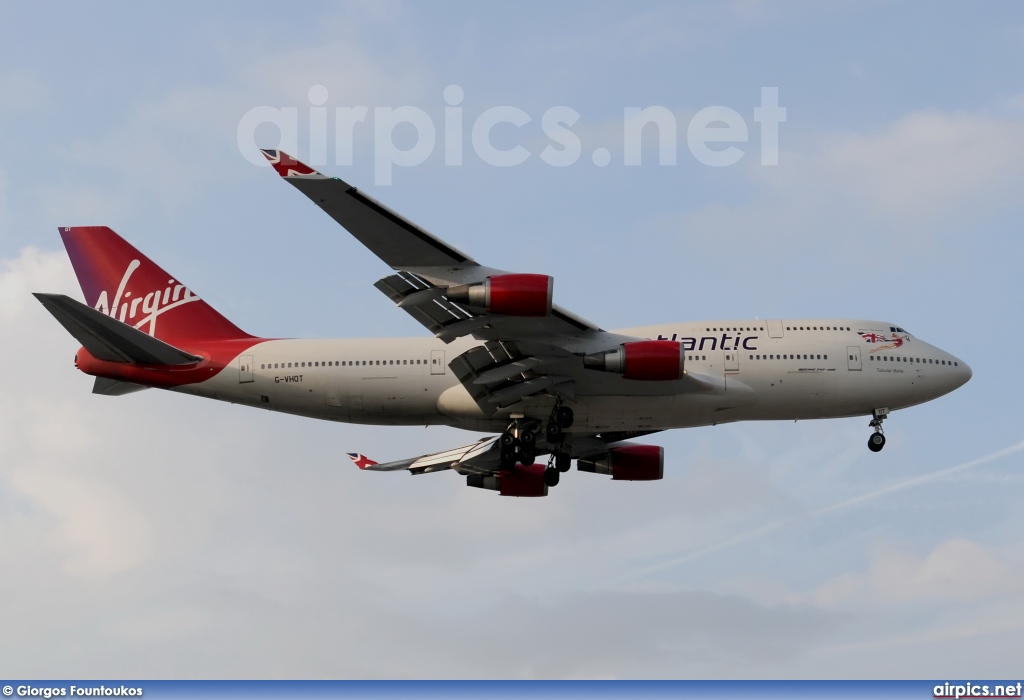 G-VHOT, Boeing 747-400, Virgin Atlantic