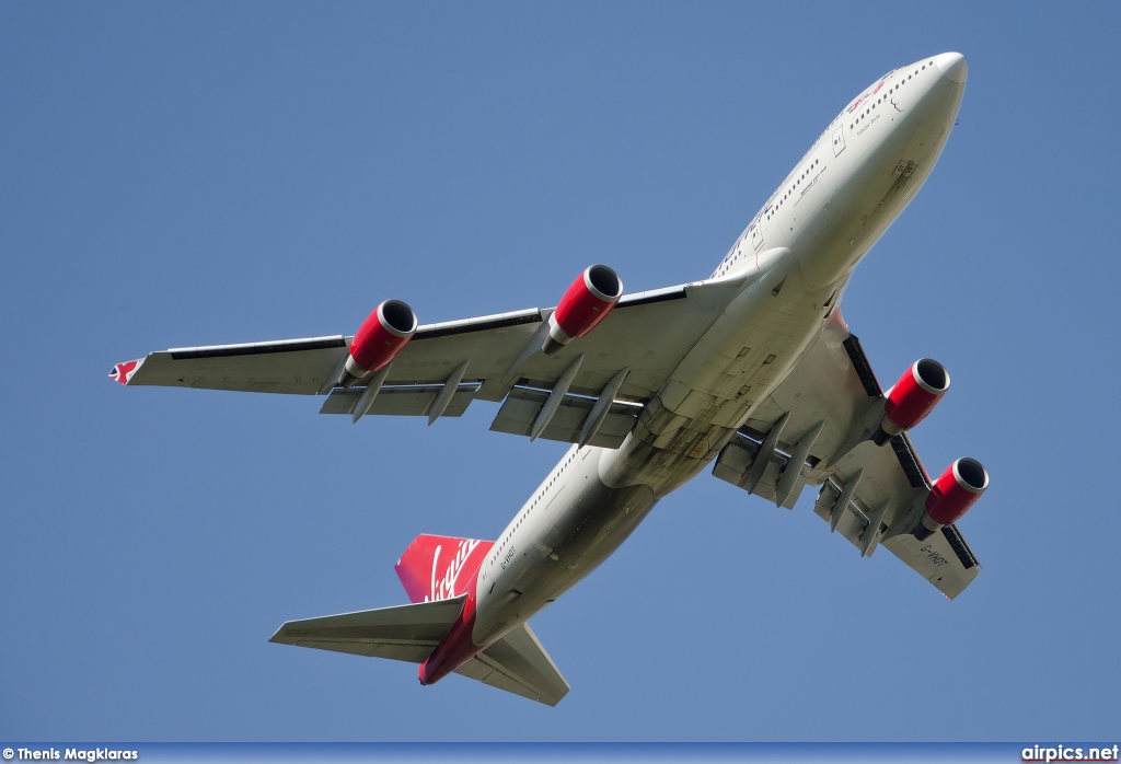 G-VHOT, Boeing 747-400, Virgin Atlantic