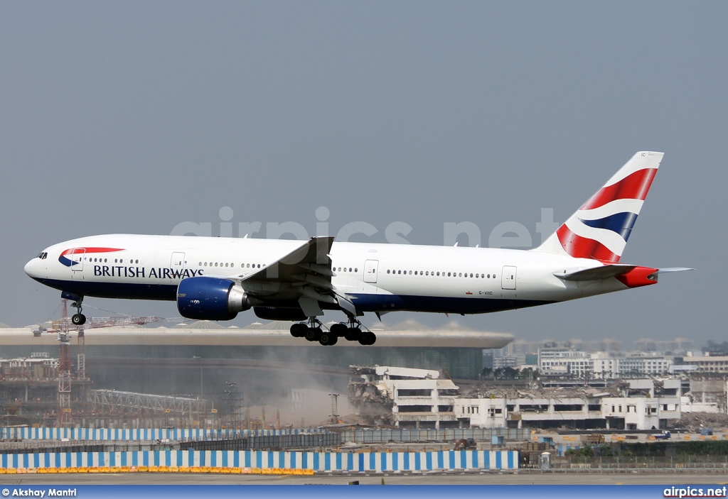 G-VIIC, Boeing 777-200ER, British Airways