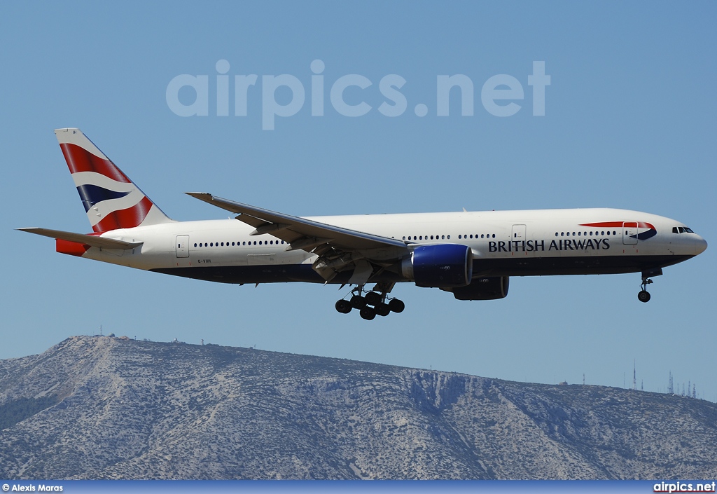 G-VIIH, Boeing 777-200ER, British Airways