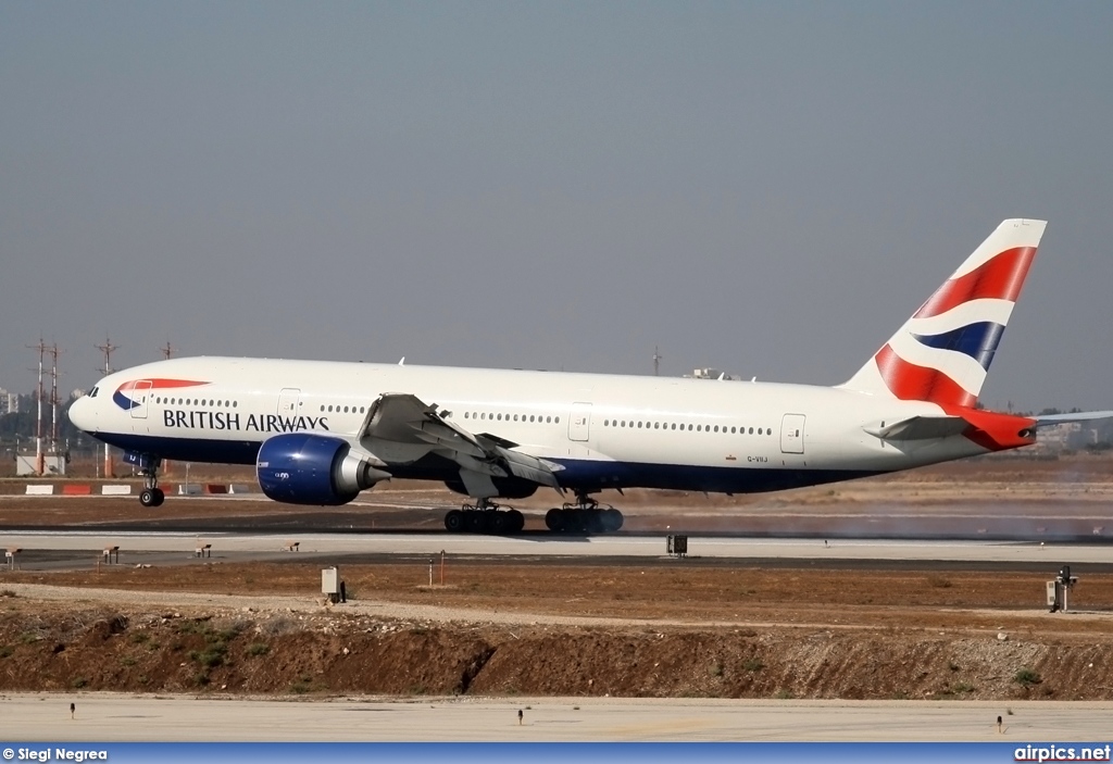 G-VIIJ, Boeing 777-200ER, British Airways