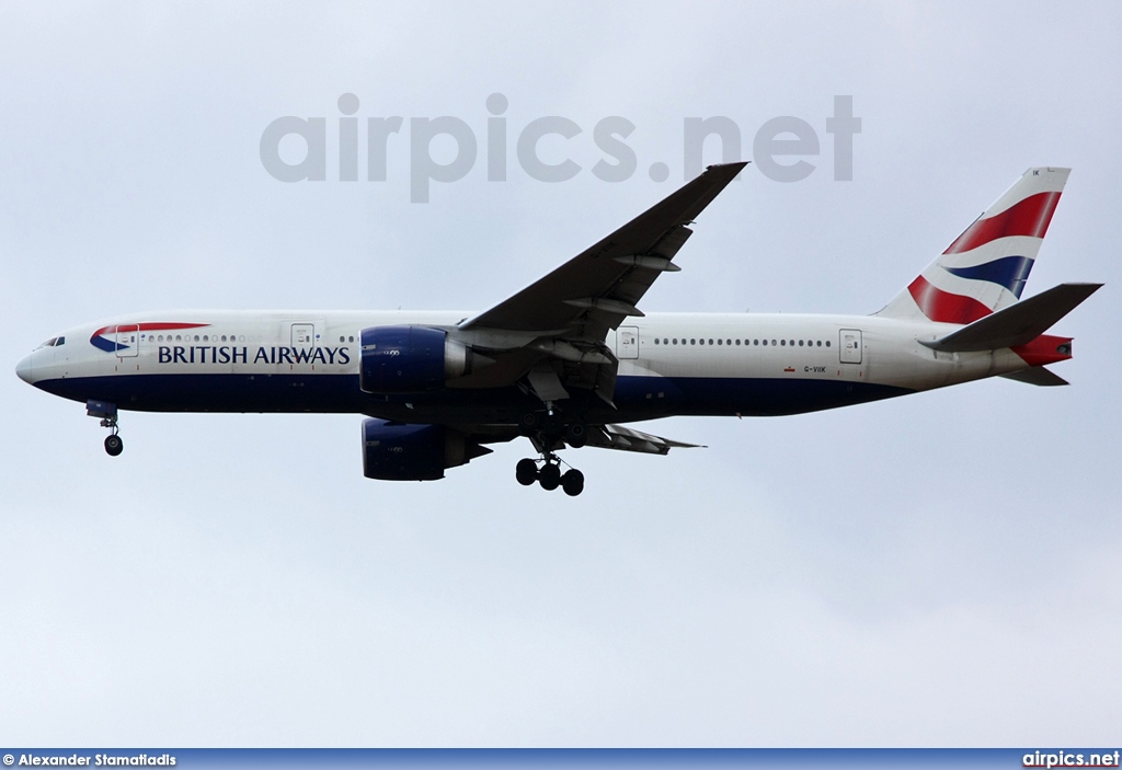 G-VIIK, Boeing 777-200ER, British Airways