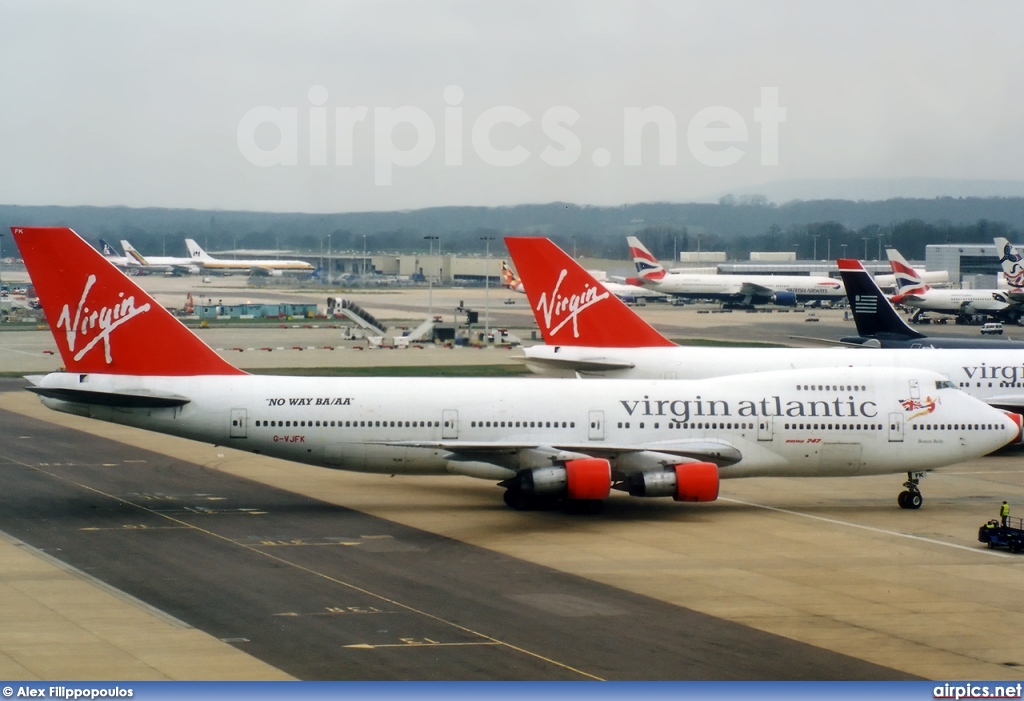 G-VJFK, Boeing 747-200B, Virgin Atlantic