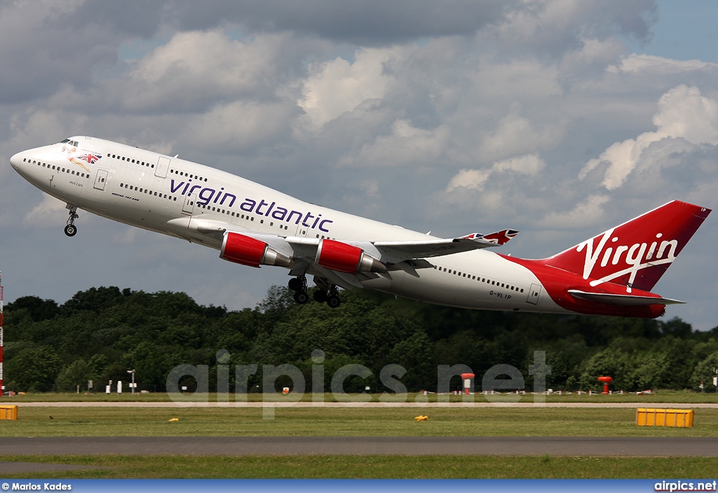 G-VLIP, Boeing 747-400, Virgin Atlantic