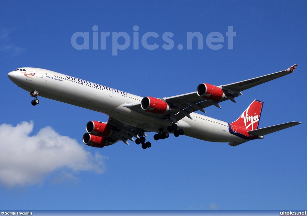 G-VMEG, Airbus A340-600, Virgin Atlantic