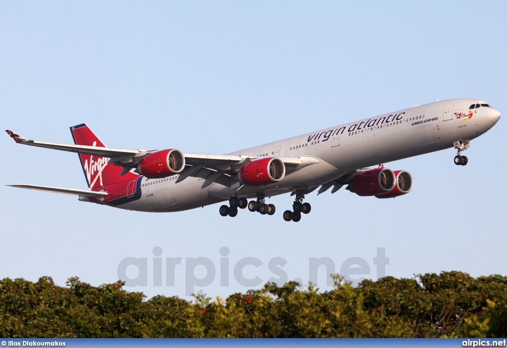 G-VOGE, Airbus A340-600, Virgin Atlantic