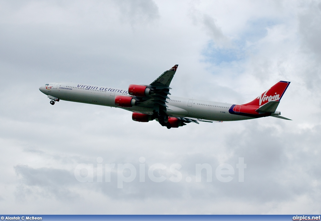 G-VOGE, Airbus A340-600, Virgin Atlantic