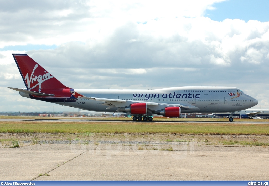 G-VROC, Boeing 747-400, Virgin Atlantic