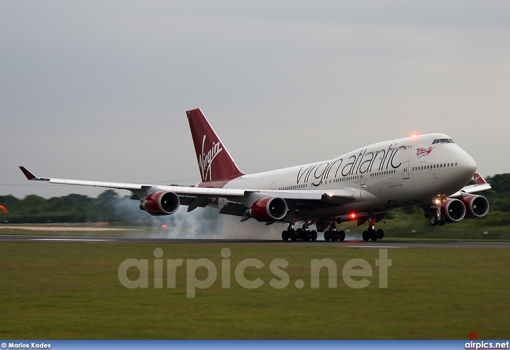 G-VROM, Boeing 747-400, Virgin Atlantic