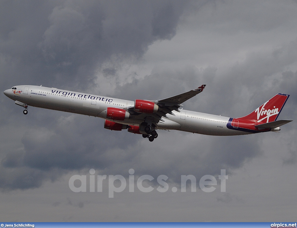 G-VSHY, Airbus A340-600, Virgin Atlantic