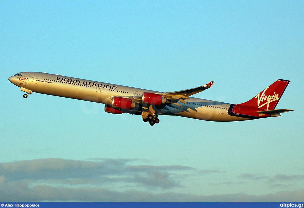 G-VSSH, Airbus A340-600, Virgin Atlantic