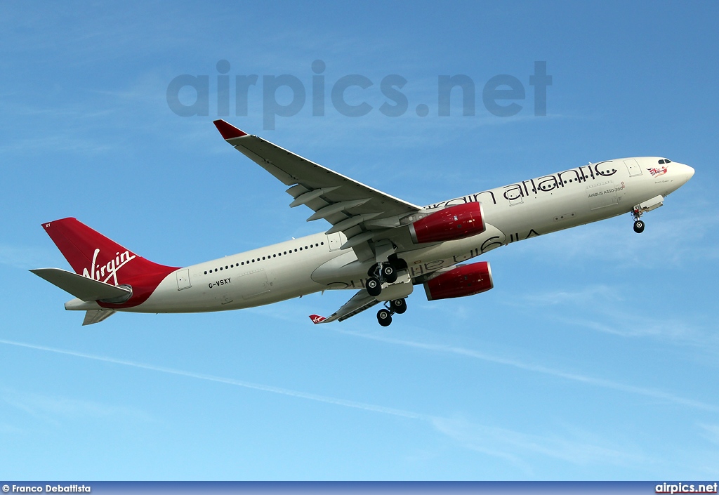 G-VSXY, Airbus A330-300, Virgin Atlantic