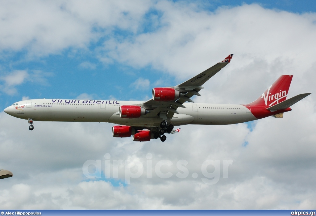 G-VWEB, Airbus A340-600, Virgin Atlantic