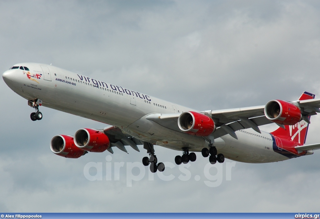 G-VWIN, Airbus A340-600, Virgin Atlantic