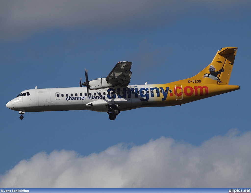 G-VZON, ATR 72-200, Aurigny Air Services