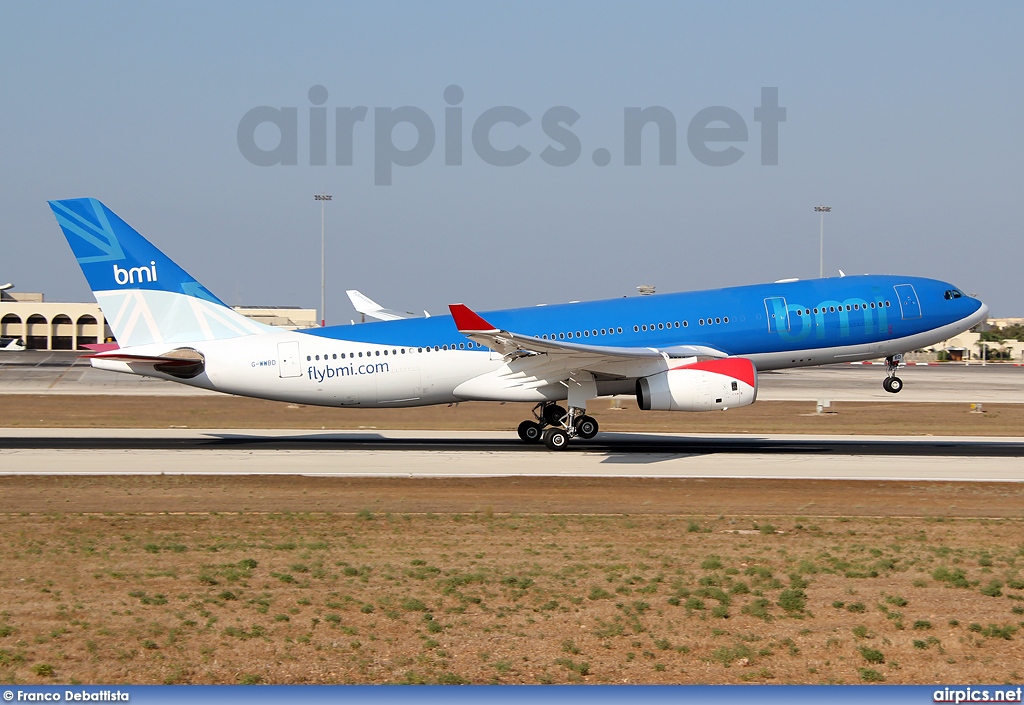 G-WWBD, Airbus A330-200, bmi