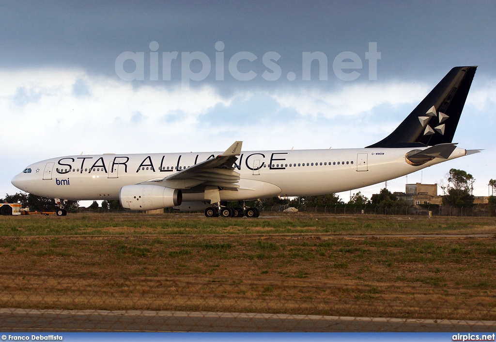 G-WWBM, Airbus A330-200, bmi