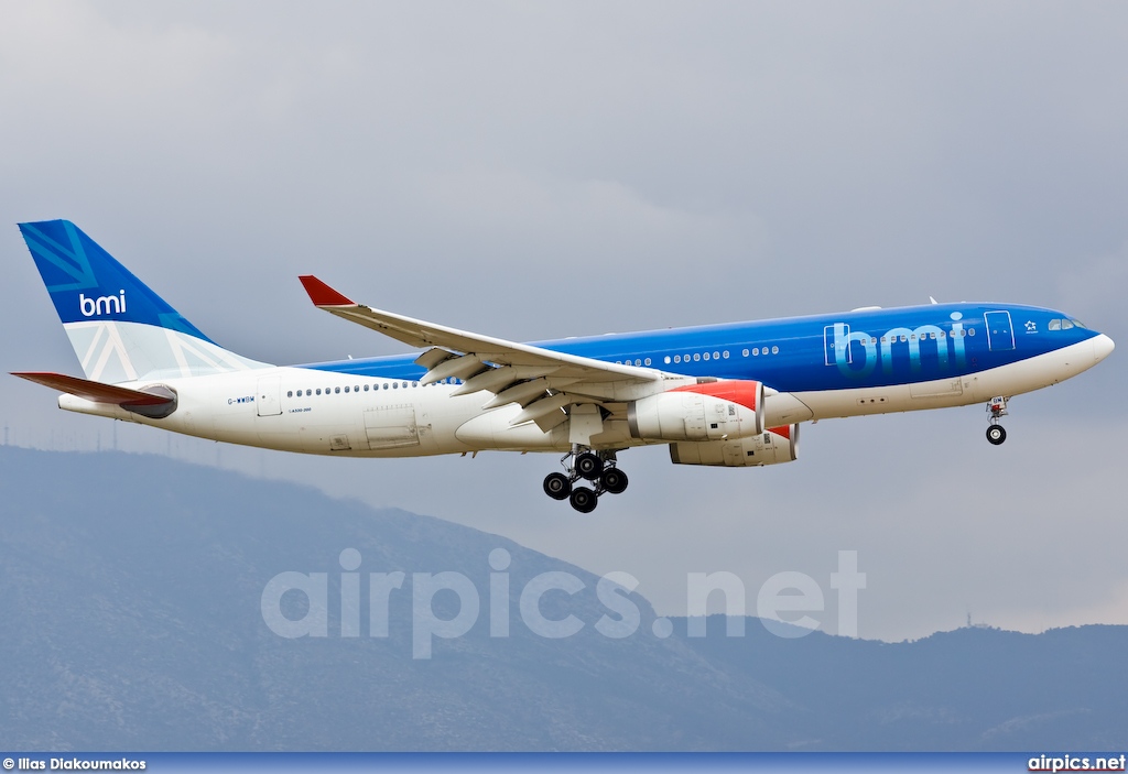 G-WWBM, Airbus A330-200, bmi