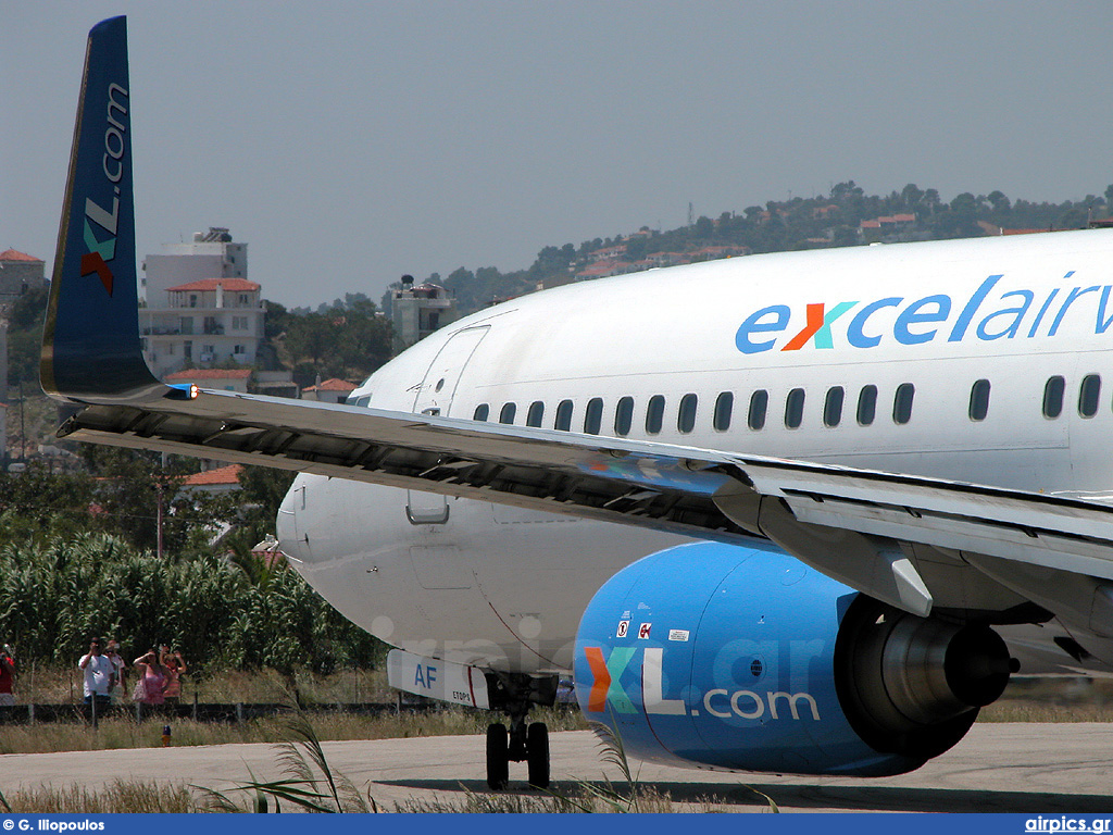 G-XLAF, Boeing 737-800, Excel Airways