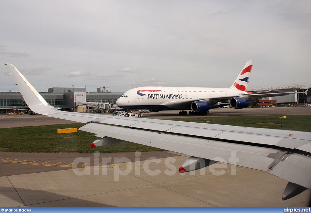 G-XLEB, Airbus A380-800, British Airways