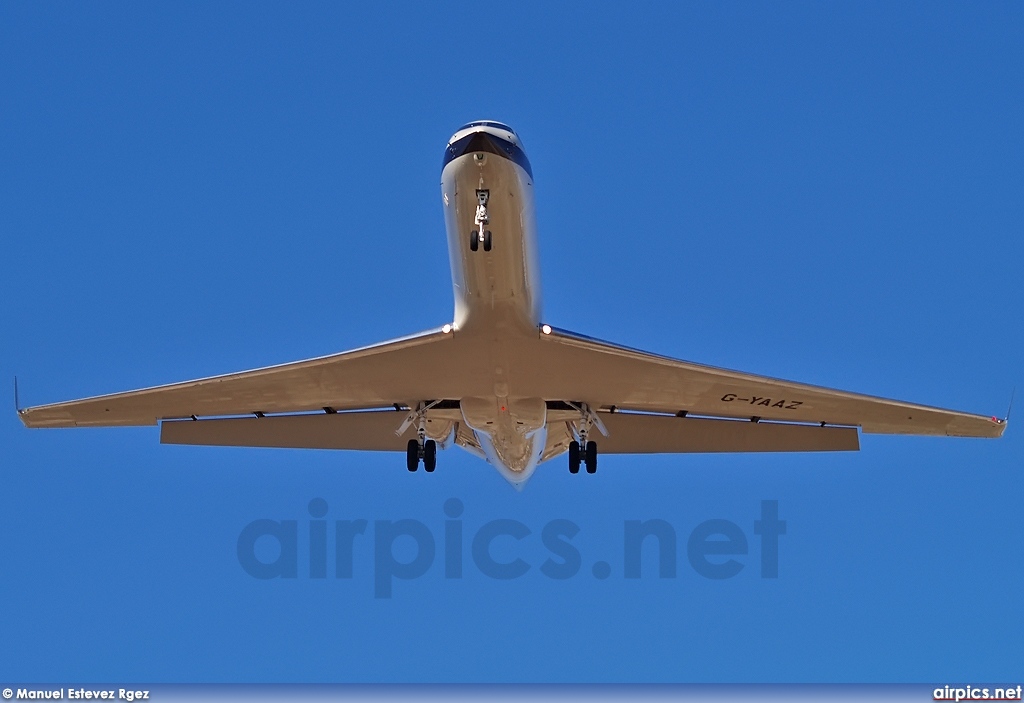 G-YAAZ, Gulfstream G550, Ocean Sky (UK)