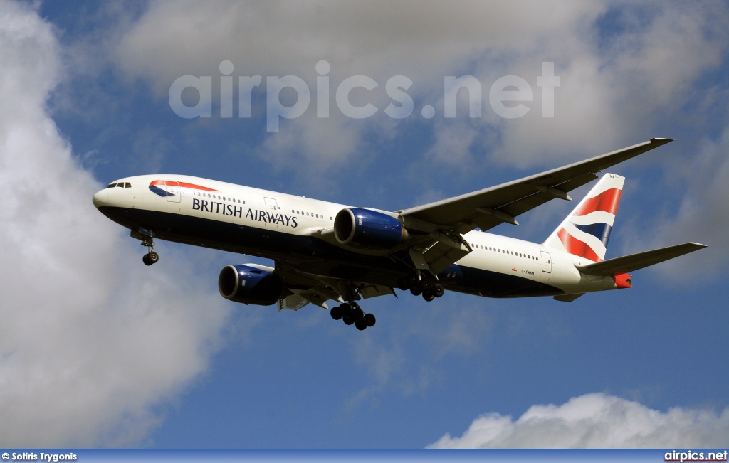 G-YMMA, Boeing 777-200ER, British Airways