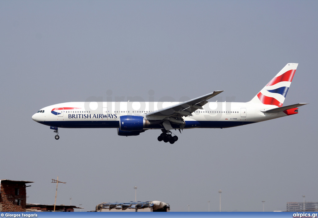 G-YMMI, Boeing 777-200ER, British Airways