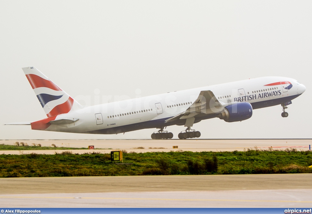 G-YMMS, Boeing 777-200ER, British Airways