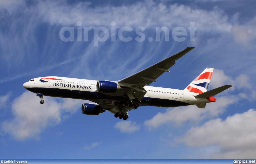 G-YMMS, Boeing 777-200ER, British Airways