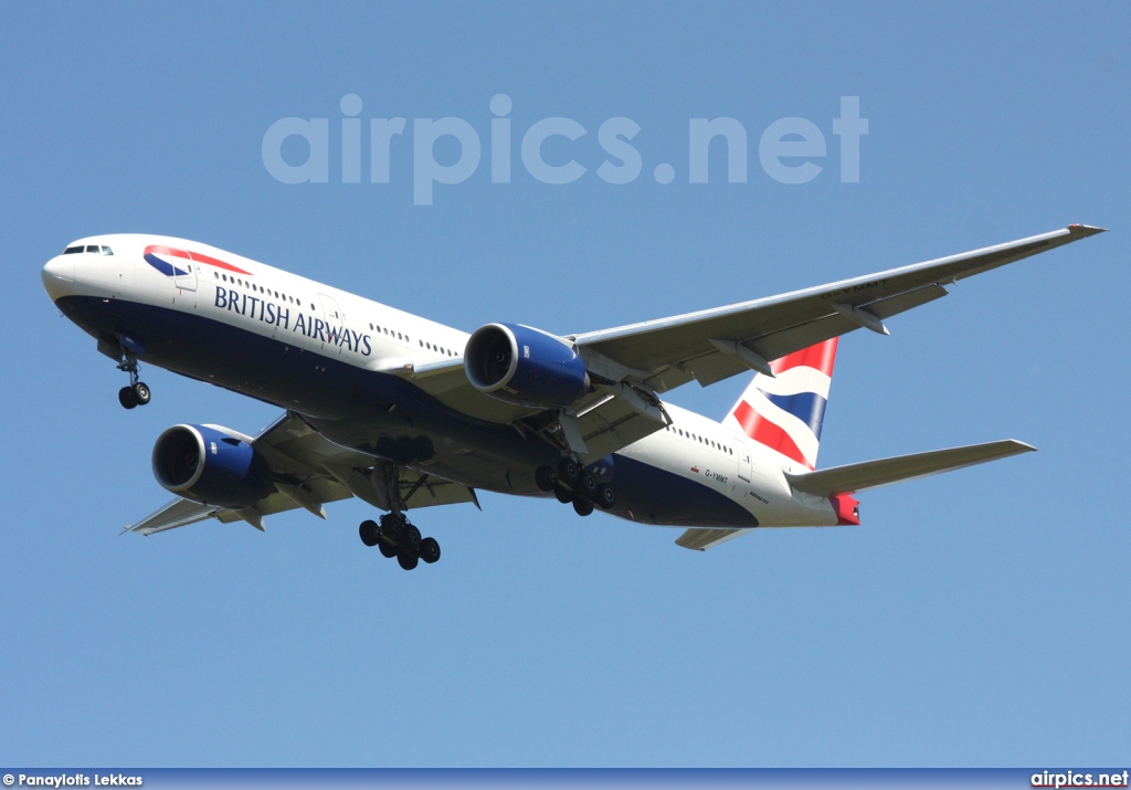 G-YMMT, Boeing 777-200ER, British Airways