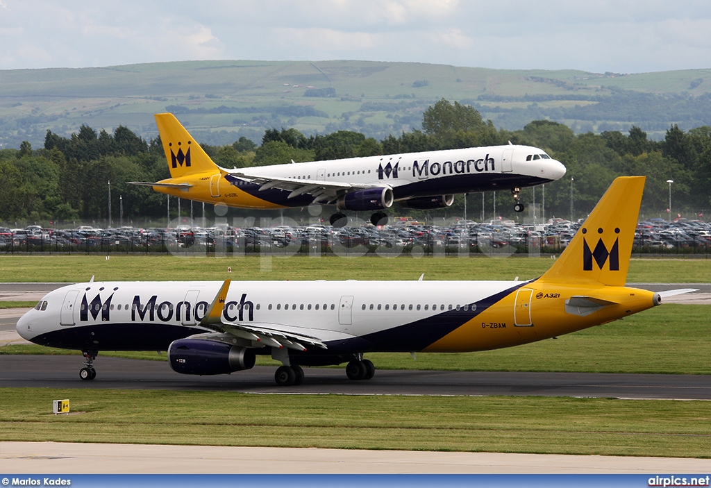 G-ZBAM, Airbus A321-200, Monarch Airlines