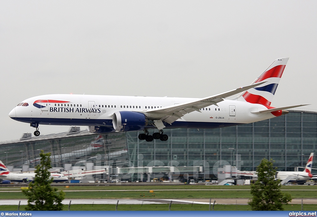 G-ZBJA, Boeing 787-8 Dreamliner, British Airways