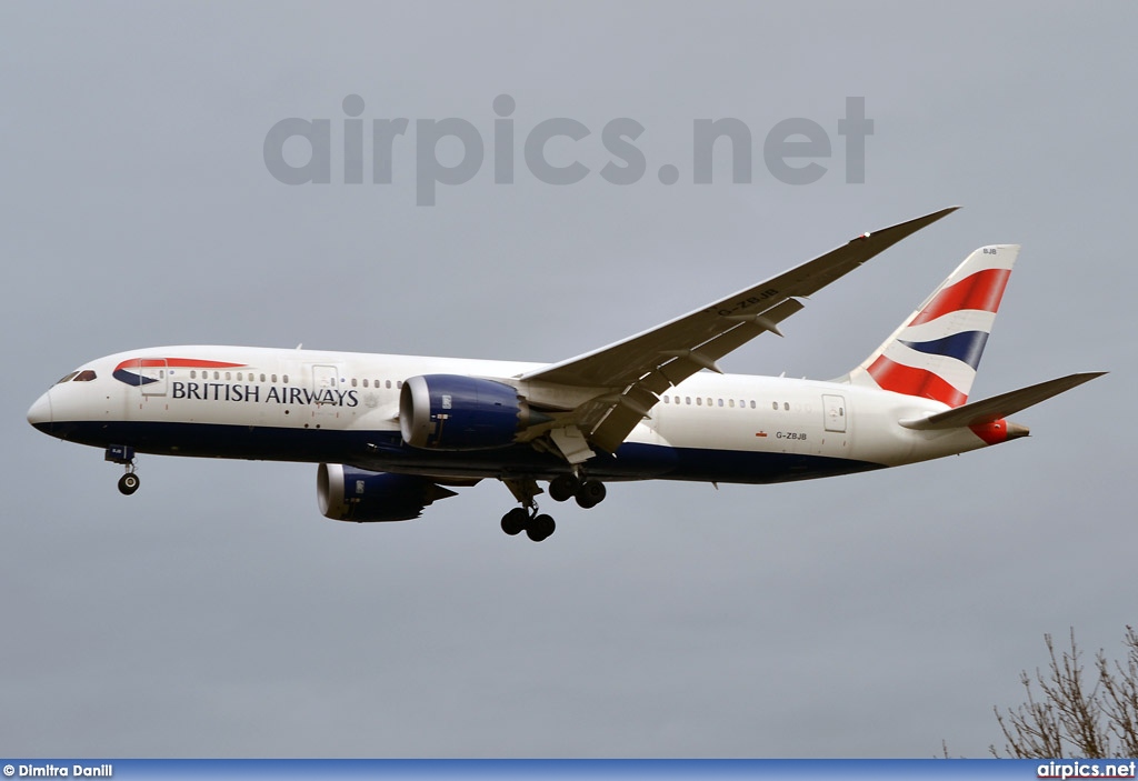 G-ZBJB, Boeing 787-8 Dreamliner, British Airways