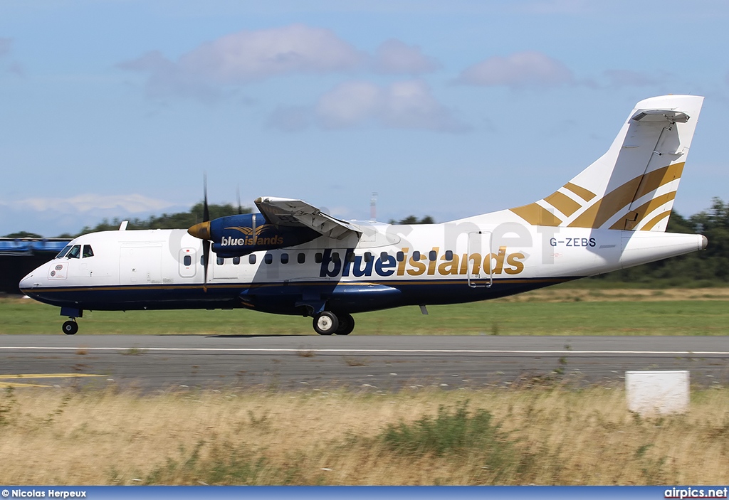 G-ZEBS, ATR 42-320, Blue Islands