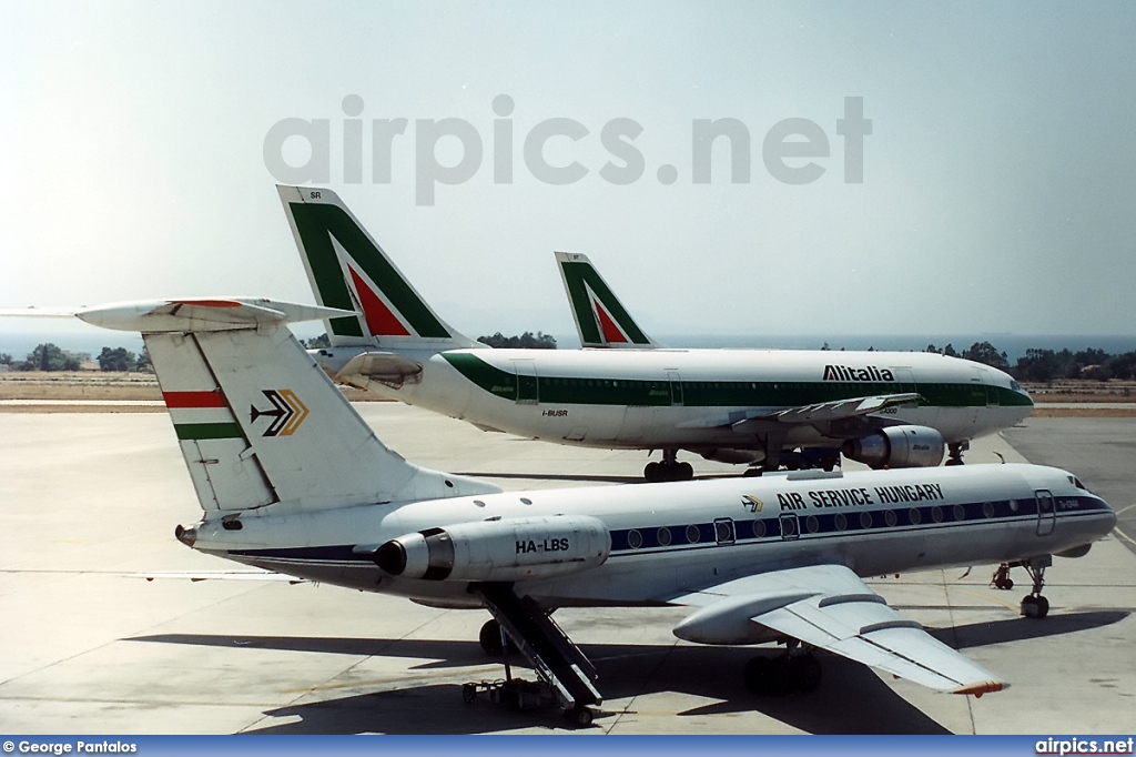 HA-LBS, Tupolev Tu-134-A, Air Service Hungary